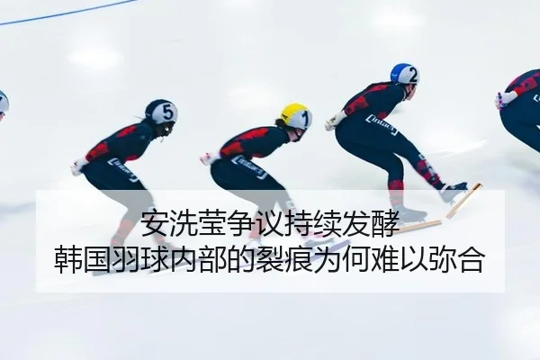 安洗莹争议持续发酵 韩国羽球内部的裂痕为何难以弥合